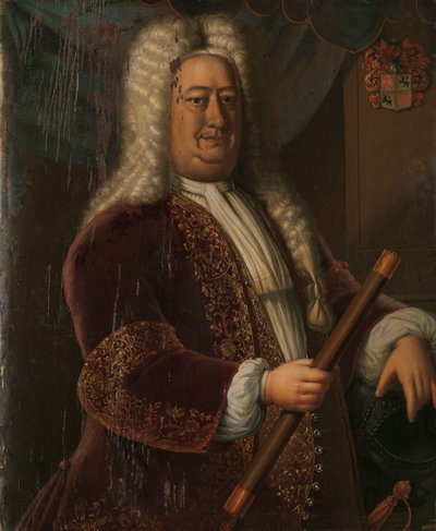 Ritratto di Dirk van Cloon, Governatore Generale delle Indie Orientali Olandesi da Hendrik van den Bosch