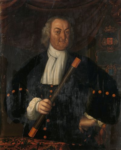 Ritratto di Hendrik Swaardecroon, Governatore Generale delle Indie Orientali Olandesi da Hendrik van den Bosch