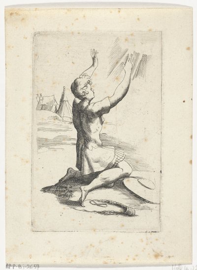 Davide in ginocchio da Hendrik van der Borcht (II)