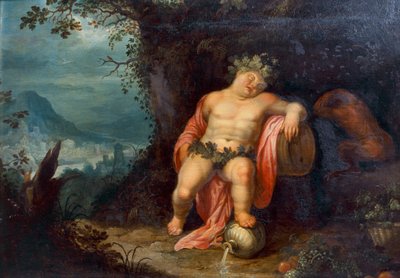 Bacco addormentato da Hendrik van the Elder Balen