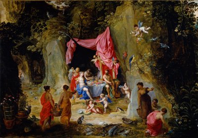 Ulisse e Calipso da Hendrik van the Elder Balen