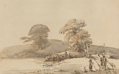 Paesaggio con Ponte da Heneage Finch fourth Earl of Aylesford