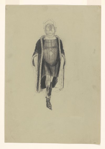 Figura con il naso in aria da Henk Henriët