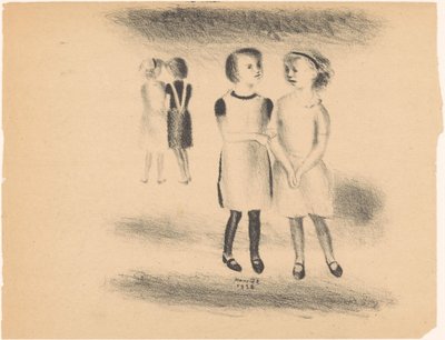 Ragazze per strada da Henk Henriët