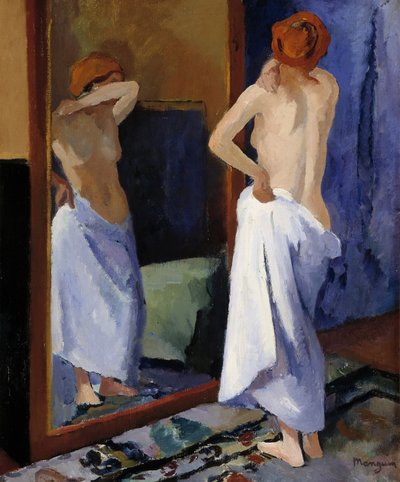 Nudo allo Specchio da Henri Charles Manguin