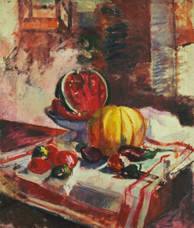 Natura Morta con Anguria da Henri Charles Manguin