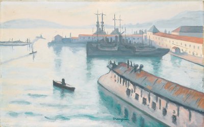 Il battello di spedizione da Henri Charles Manguin