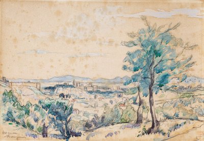 Il Palazzo dei Papi - Avignone da Henri Charles Manguin