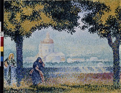 La Chiesa di Santa Maria degli Angeli vicino ad Assisi da Henri Edmond Cross
