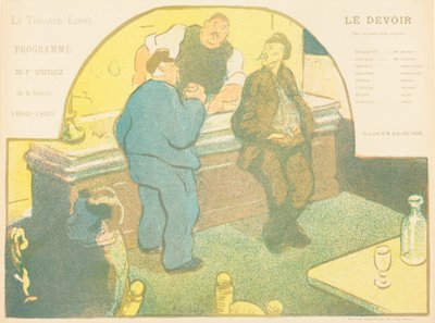 Die Pflicht da Henri-Gabriel Ibels