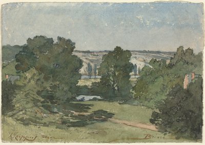 Briare da Henri-Joseph Harpignies
