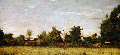 Paesaggio con cottage da Henri Joseph Harpignies