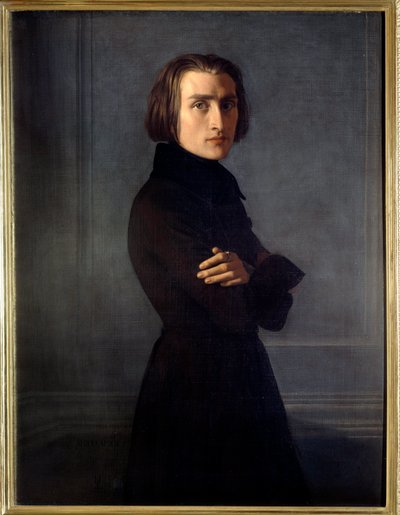 Ritratto di Franz Liszt da Henri (1814 82) Lehmann