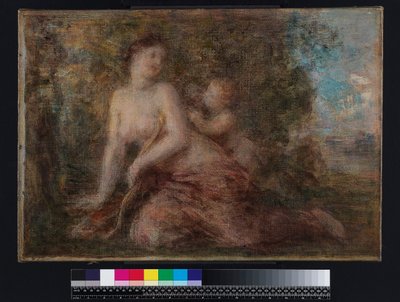 Venere e Cupido da Henri (attr. to) Fantin Latour