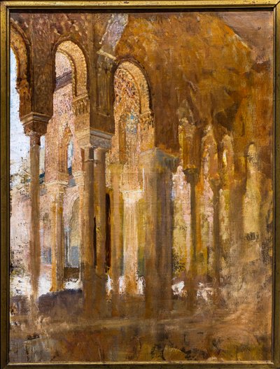 Colonnato del Patio dei Leoni dell