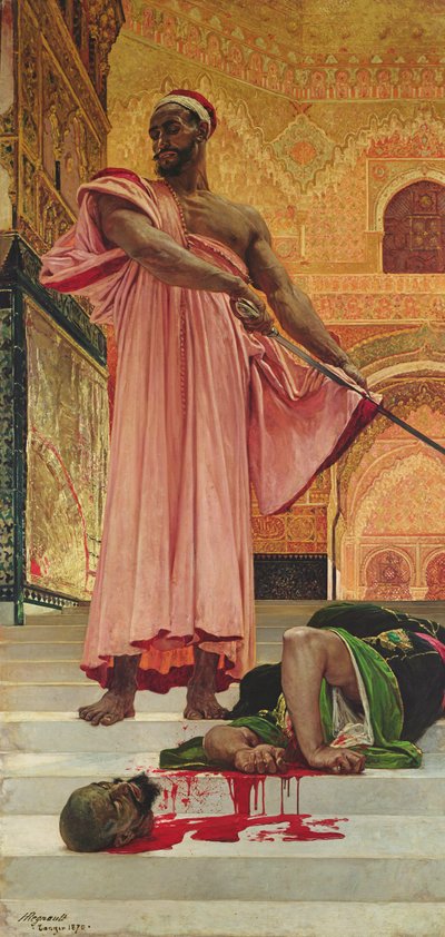 Esecuzione senza processo sotto i re moreschi a Granada da Henri Alexandre Georges Regnault