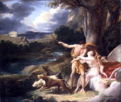 Venere e Adone da Henri Alexandre Georges Regnault
