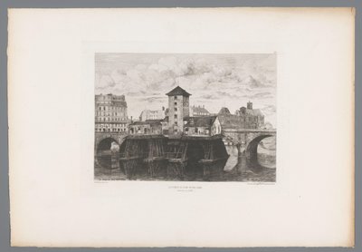 Vista del Pont Notre-Dame da Henri Alexandre Saffrey
