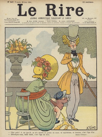 Illustrazione per Le Rire da Henri Avelot
