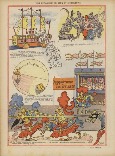 Illustrazione per Le Rire da Henri Avelot