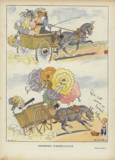 Illustrazione per Le Rire da Henri Avelot