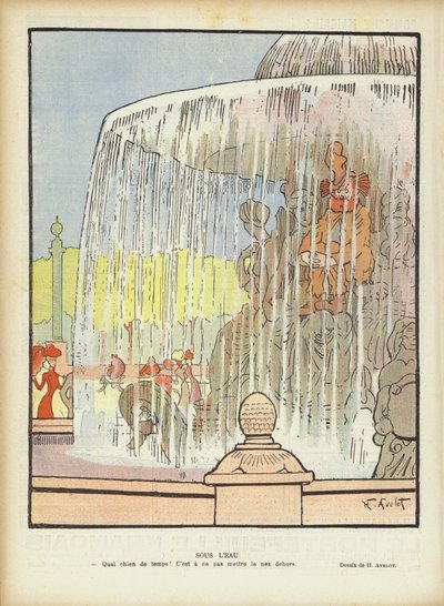 Illustrazione per Le Rire da Henri Avelot