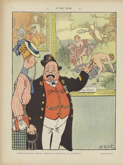 Illustrazione per Le Rire da Henri Avelot