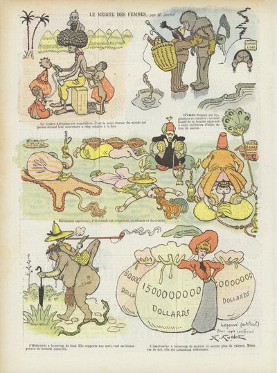 Illustrazione per Le Rire da Henri Avelot