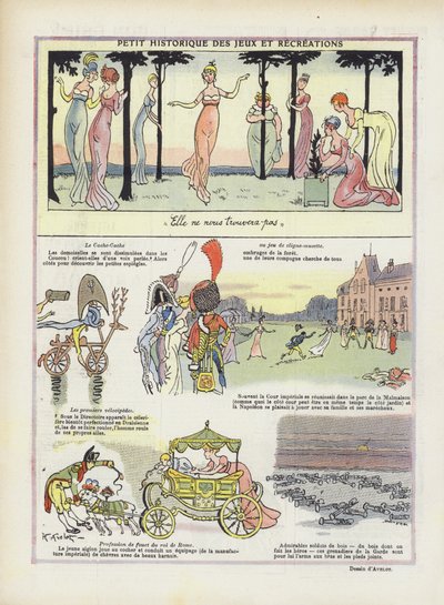 Illustrazione per Le Rire da Henri Avelot