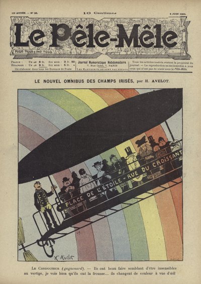 Il Nuovo Omnibus dei Campi Iridescenti da Henri Avelot