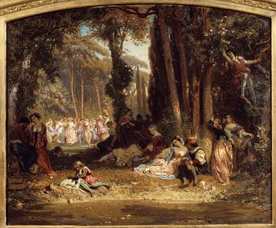 Festa di primavera in Toscana da Henri Baron
