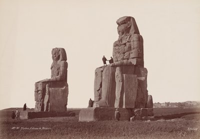 Tebe, Colossi di Memnon (Tebe, Colossi di Memnon), anni 