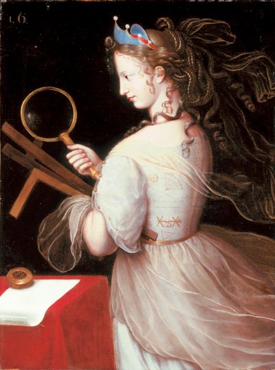 Ritratto di Marie-Charlotte de la Tremouille, duchessa di Sassonia-Iena, vestita come un