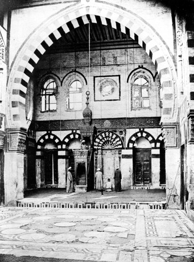 Moschea di Kaid-Bey, Il Cairo, Egitto, 1887 da Georges Henri Bechard