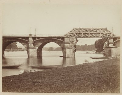 Le Pont de Saint Cloud dopo la guerra franco-prussiana da Henri Bevan