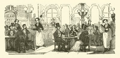 Il cameriere del caffè da Henri Bonaventure (after) Monnier