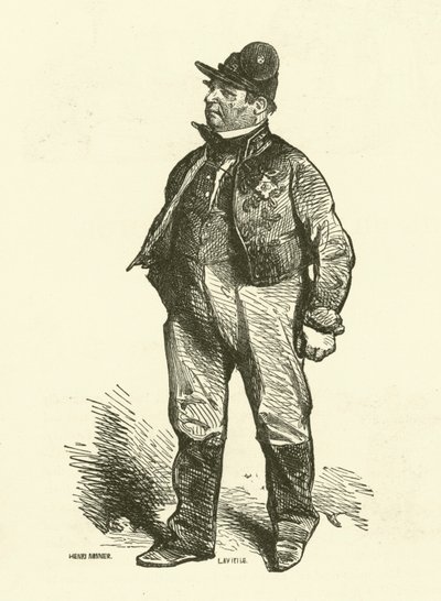 Il conduttore della diligenza da Henri Bonaventure (after) Monnier