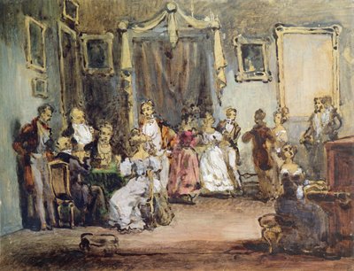 Una serata a casa di Madame X da Henri Bonaventure Monnier