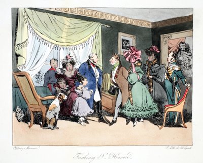 Faubourg St. Honoré, illustrazione da 