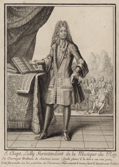 Jean-Baptiste Lully da Henri Bonnart
