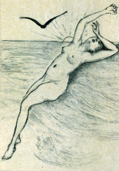Un Almanacco di poesie di Hippolyte Devilliers da Henri Boutet