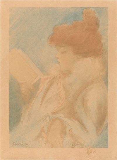 Donna che legge da Henri Boutet