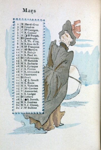 Marzo da Henri Boutet