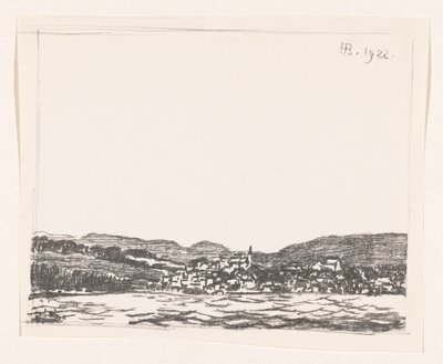 Luogo sul lago di Starnberg da Henri Braakensiek
