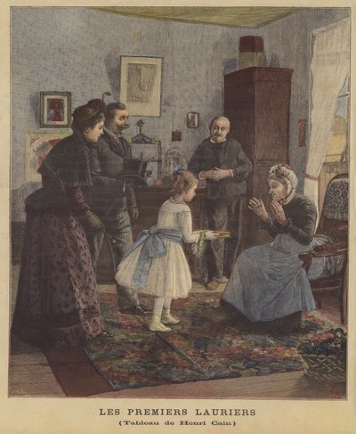 I primi allori da Henri Cain