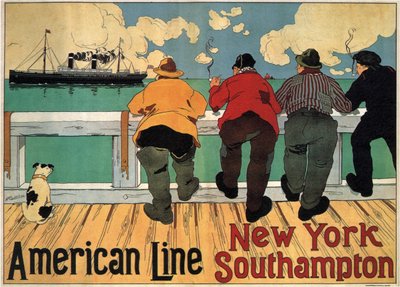 Linea Americana, 1900 da Henri Cassiers