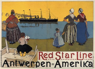 Red Star Line, 1899 da Henri Cassiers