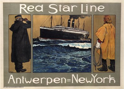 Red Star Line, 1908 da Henri Cassiers