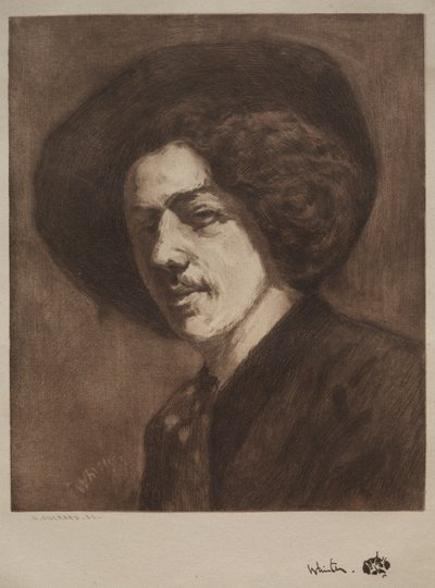James McNeil Whistler da Henri Charles Guérard