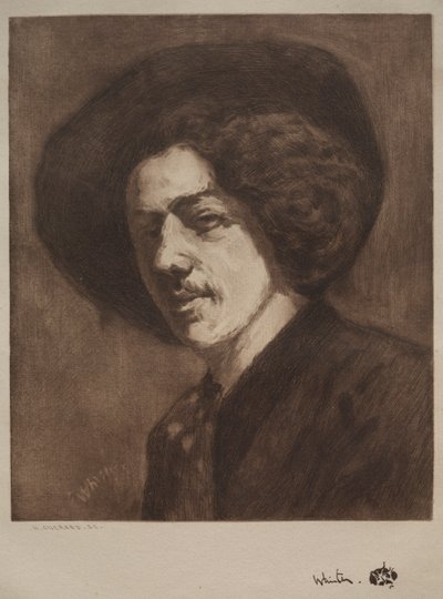 James McNeill Whistler da Henri Charles Guérard